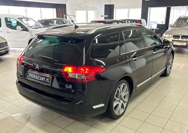 Citroen C5 cena 41900 przebieg: 158000, rok produkcji 2012 z Lubliniec małe 781